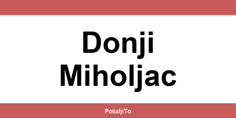 Kontakt telefon DHL-a u Donji Miholjac